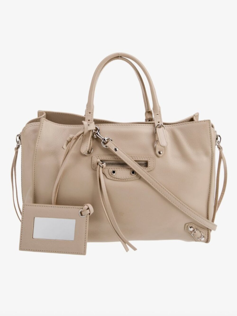 Balenciaga Papier A4 Mini Beige